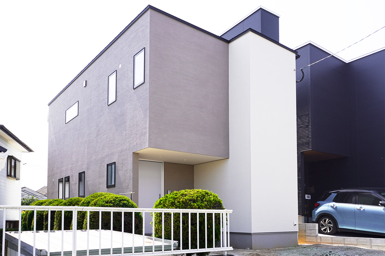 福岡の好立地で暮らすホテルライクな四角いお家